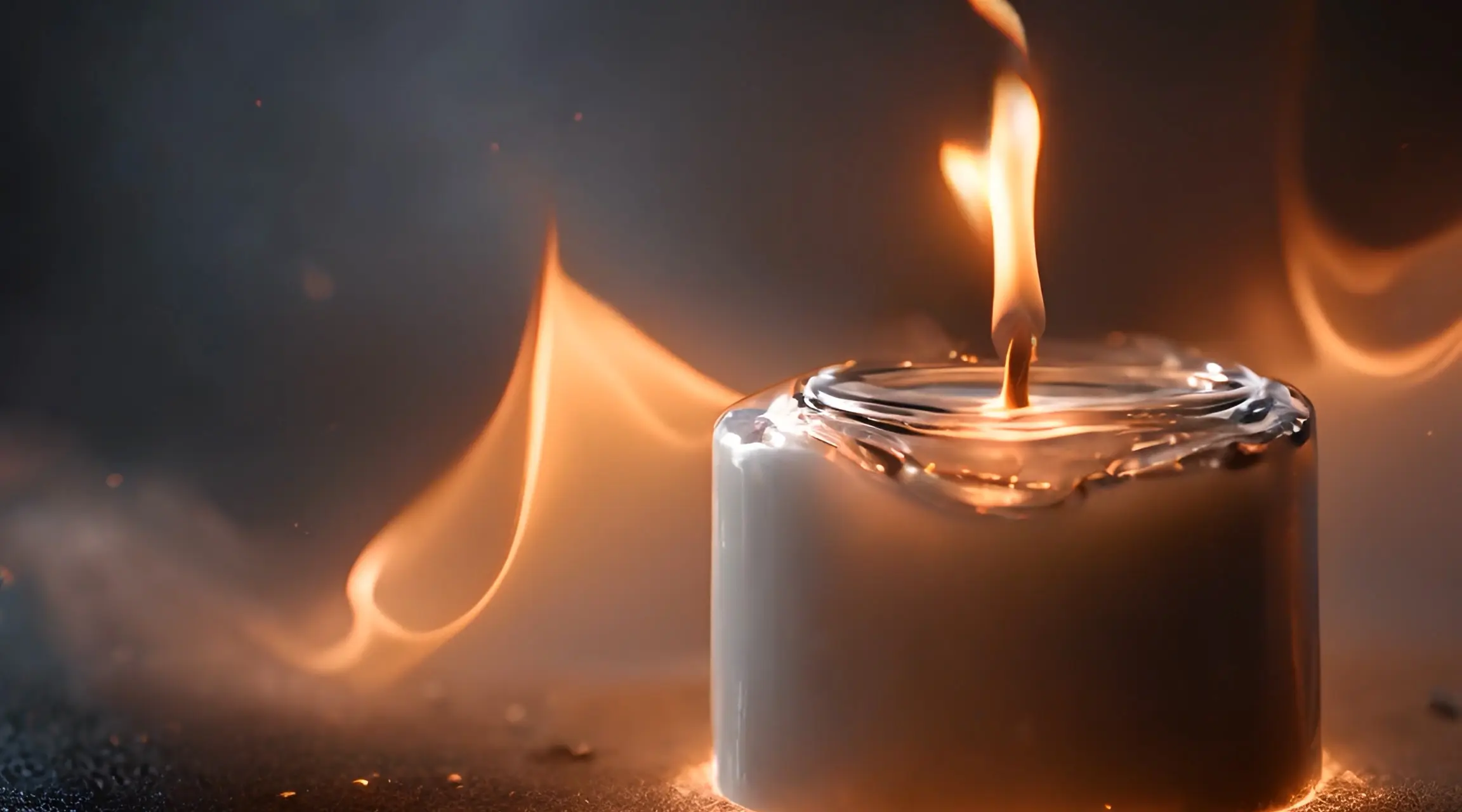 Gentle Flame Serenity Calming Candle Video